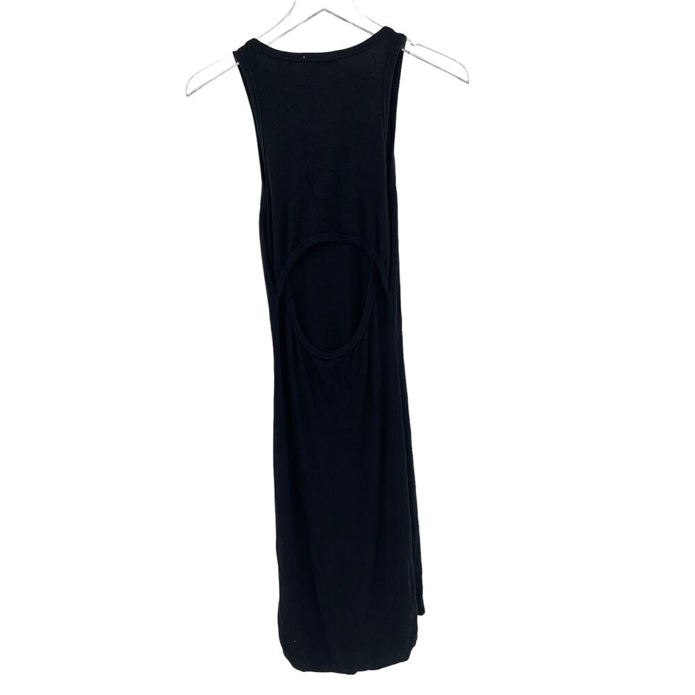 HOUSE OF HARLOW 1960 Sheath Dress Size XS Black Back Cutout NEW Sleeveless - Picture 6 of 7
